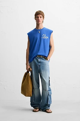 T-SHIRT TANK IMPRIMÉ