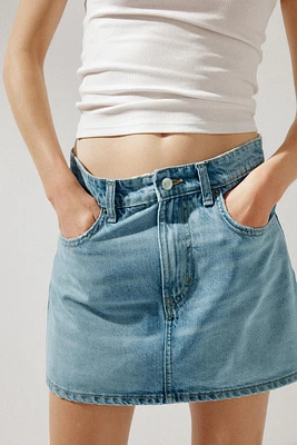 JUPE-CULOTTE EN JEAN TRF