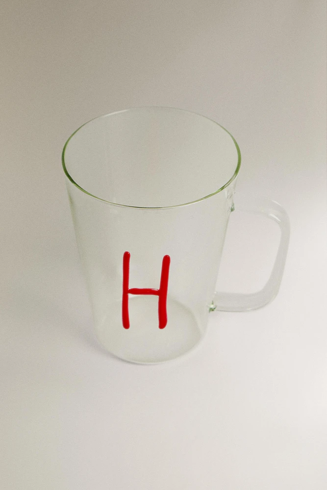 MUG BOROSILICATE INITIALE H