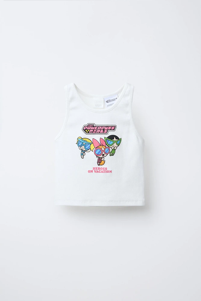 THE POWERPUFF GIRLS ™ RIBBED T-SHIRT
