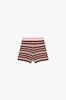 SHORT EN MAILLE