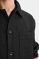 100% LINEN LIMITED EDITION OVERSHIRT