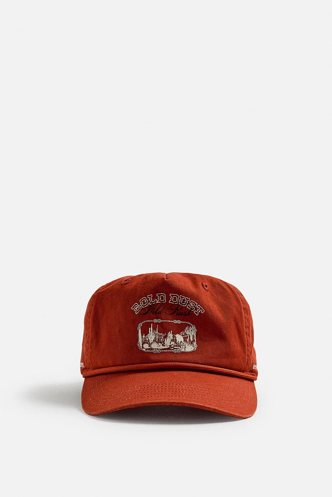 WASHED PRINT CAP