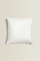 COUSSIN DE GARNISSAGE EN PLUMES HOUSSE COTON