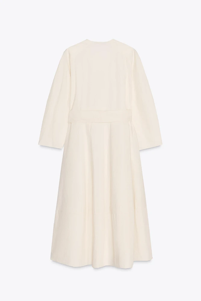 ROBE MIDI CEINTURE ZW COLLECTION