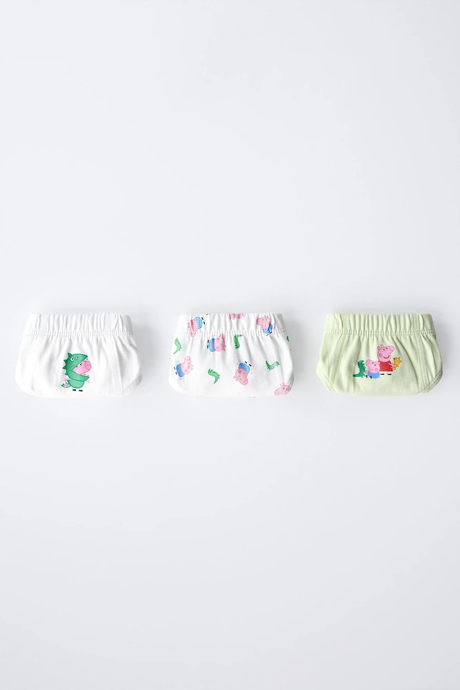 2-6 ANS/ LOT DE TROIS SLIPS PEPPA PIG ™