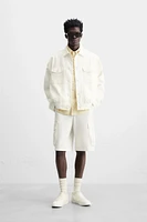 COTTON - HEMP DENIM JACKET