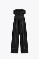 COMBINAISON BUSTIER AVEC LIN