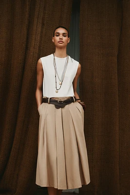 COMBINATION BELTED DRESS