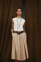 COMBINATION BELTED DRESS