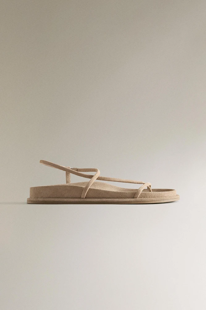 SANDALES CUIR BRIDES
