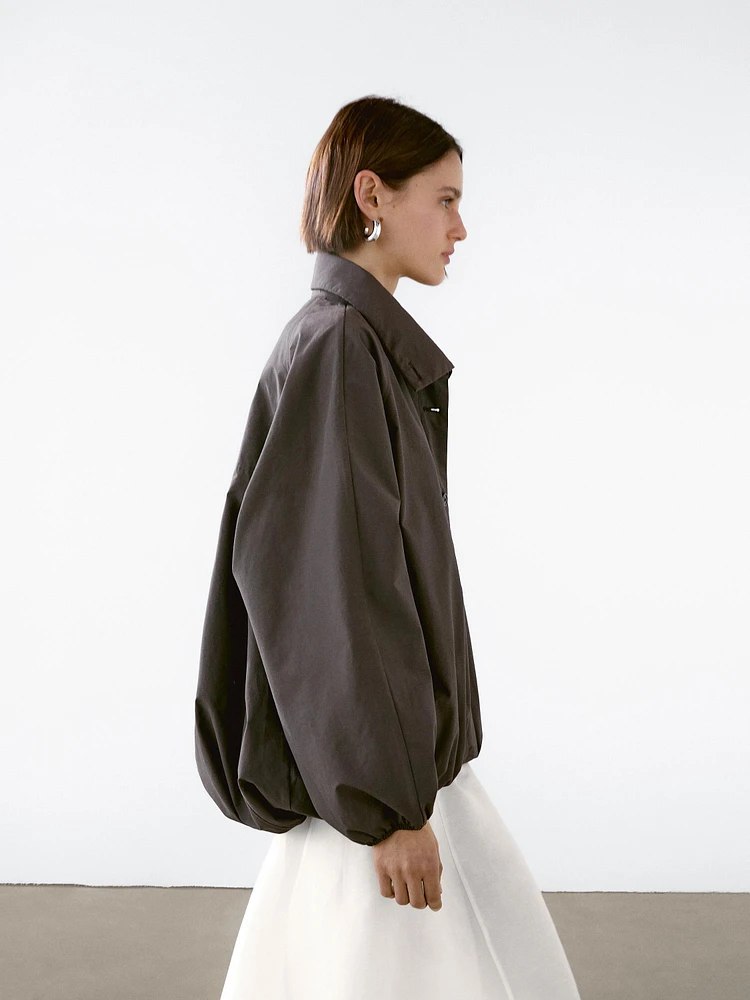 Parka bouffante coton