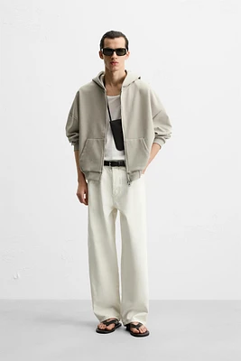 SWEAT BOX FIT CAPUCHE TECHNIQUE