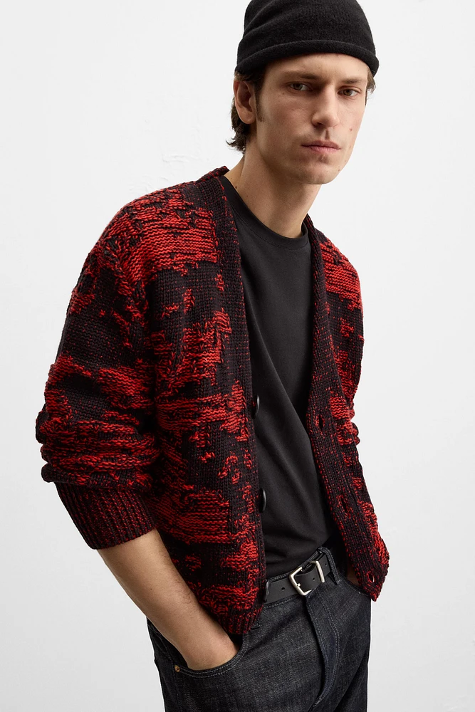 CARDIGAN JACQUARD ÉDITION LIMITÉE