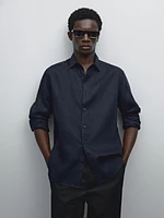 Chemise slim 100 % lin