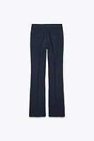 STRAIGHT MID-RISE PANTS