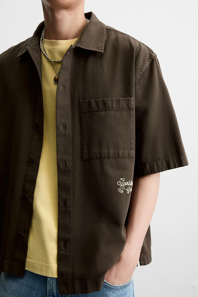 RELAXED FIT OVERSHIRT
