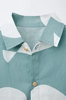 CHEMISE IMPRIMÉE POISSONS