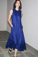 ZW COLLECTION LINEN BLEND DRESS