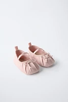 BALLET FLATS WITH BOW