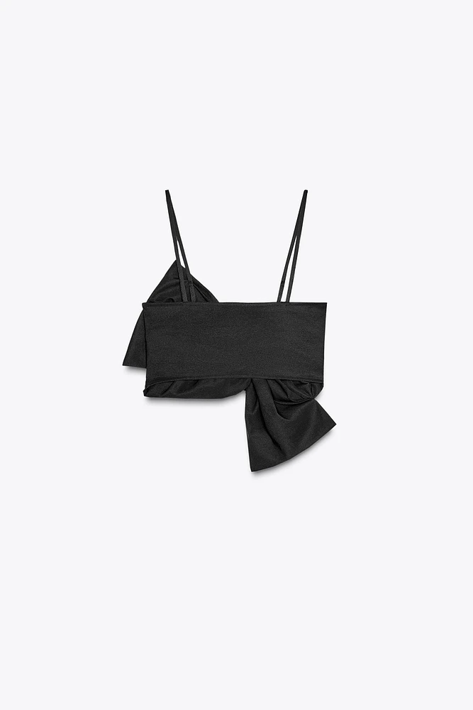 MAXI BOW CROP TOP