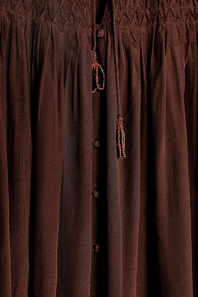 BLOUSE FLUIDE FRONCES