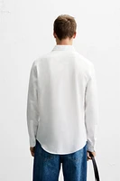 CHEMISE EN COTON ET LIN