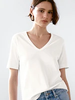 T-shirt à manches courtes 100 %coton