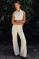 GILET COURT EN JEAN Z1975