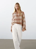 Tejan trousers with texture detail