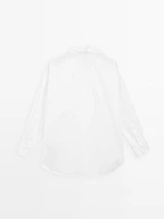 Chemise 100 % coton avec coutures