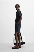 100% LINEN SHORTS