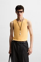 RIBBED TANK TOP