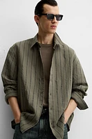 MODAL BLEND STRIPED SHIRT