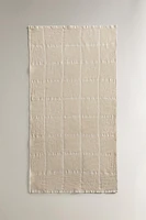 WAFFLE-KNIT COTTON KITCHEN TOWEL