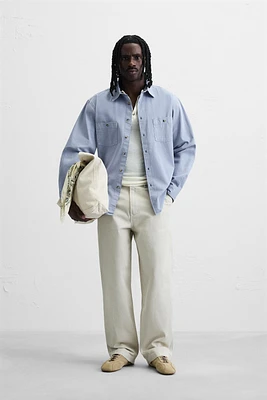 CHEMISE DÉLAVÉE RELAXED FIT
