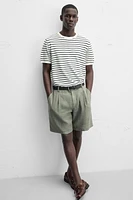 FLOWY KNIT T-SHIRT