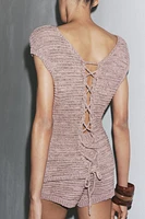 TOP EN MAILLE TEXTURÉE