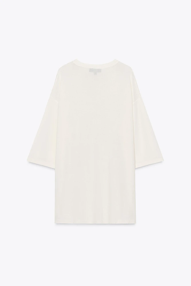 TOP OVERSIZE EN MAILLE
