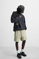 CONTRAST TECHNICAL CROSSBODY BAG