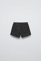 ANIMAL PRINT WRAP SKORT