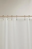 RIDEAU DE DOUCHE LIN COTON OVERLOCK