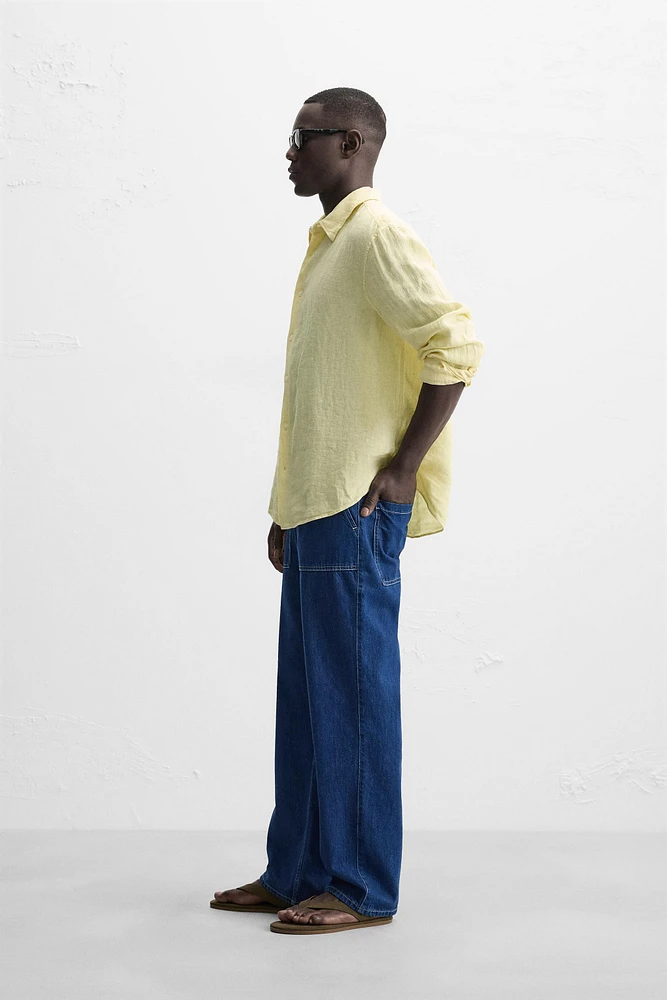 CHEMISE 100 % LIN