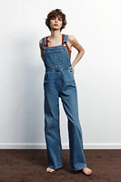 TRF LONG DENIM JUMPSUIT