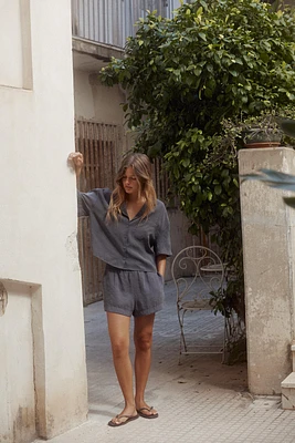 FLOWY MINI SHORTS