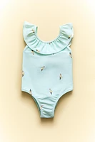 MAILLOT DE BAIN PLAGE ENFANT VOLANT GLACES