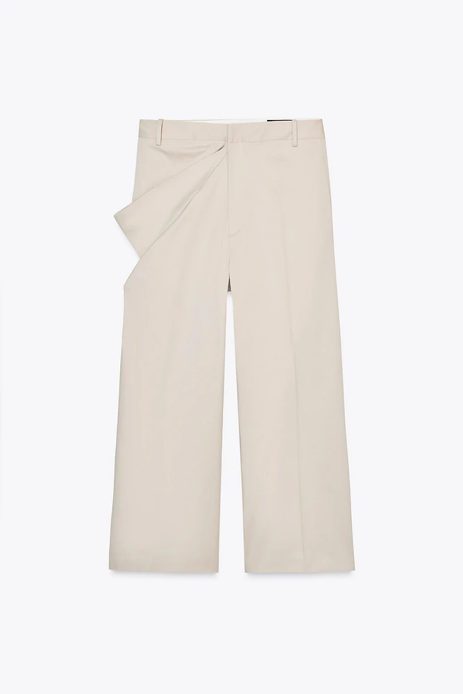 PANTALON À PLIS COLLECTION ZW