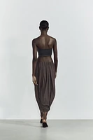 TOP BANDEAU À ZIP