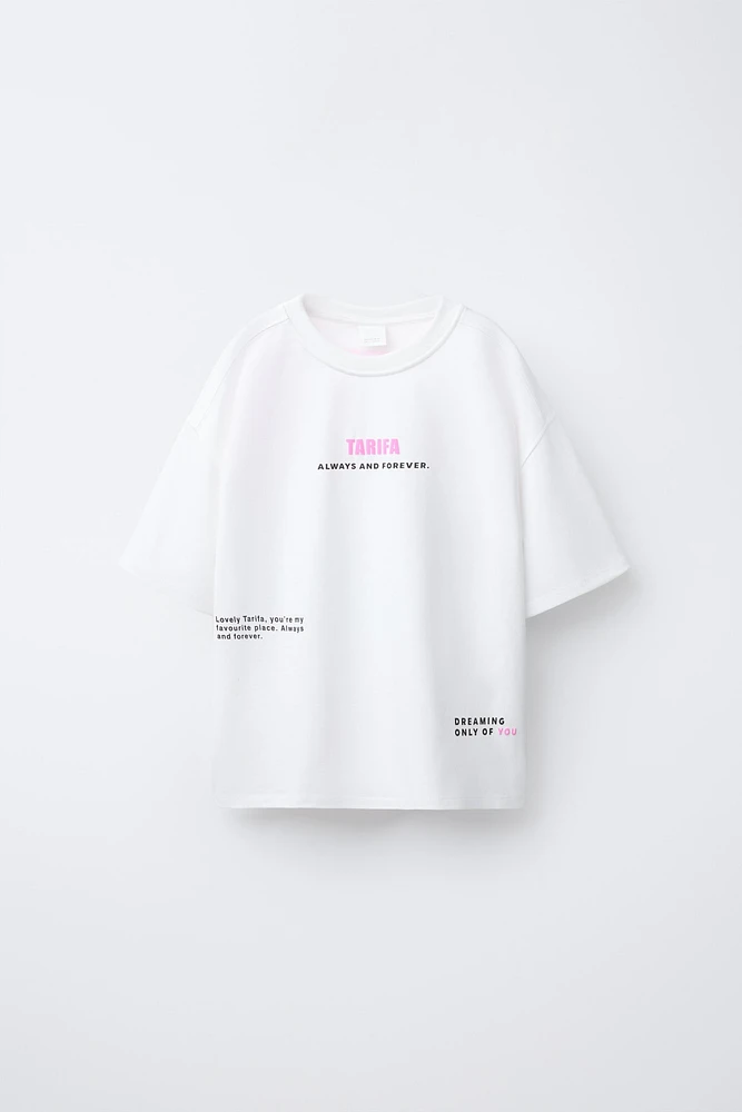 T-SHIRT IMPRIMÉ VILLE