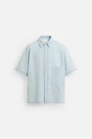 WASHED POCKET SHIRT